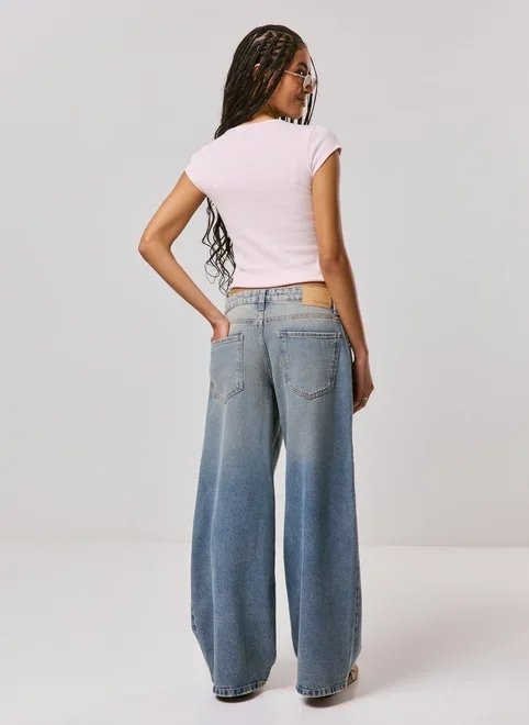 blusa canelada regular botões blusa canelada regular botões