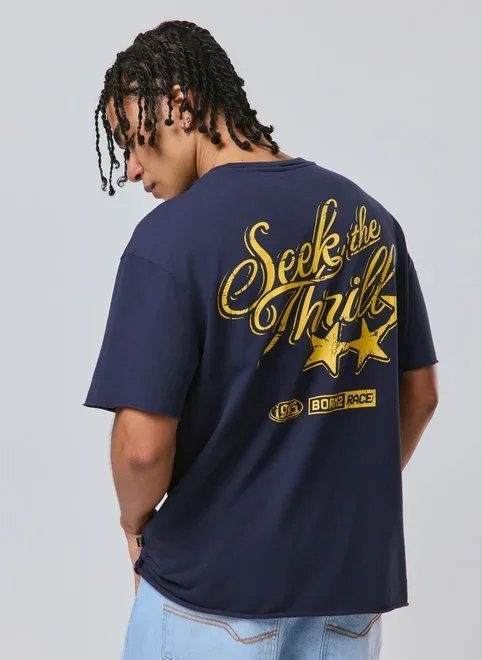 camiseta box estampa nas costas camiseta box estampa nas costas