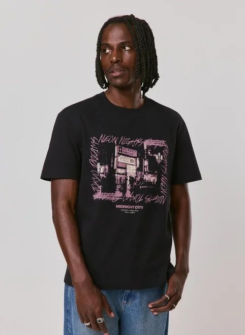 camiseta preta malhão midnight city camiseta preta malhão midnight city