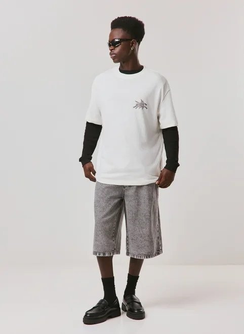 camiseta relaxed heavy tag camiseta relaxed heavy tag