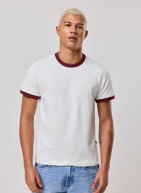 camiseta muscle tee contrast camiseta muscle tee contrast