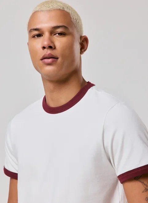 camiseta muscle tee contrast camiseta muscle tee contrast
