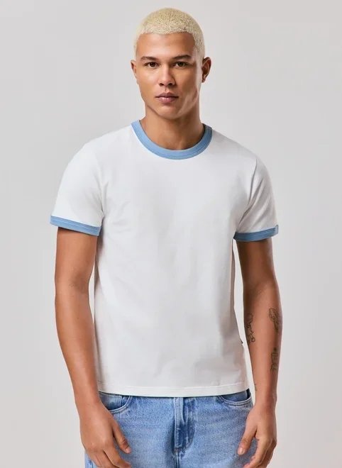 camiseta muscle tee contrast camiseta muscle tee contrast