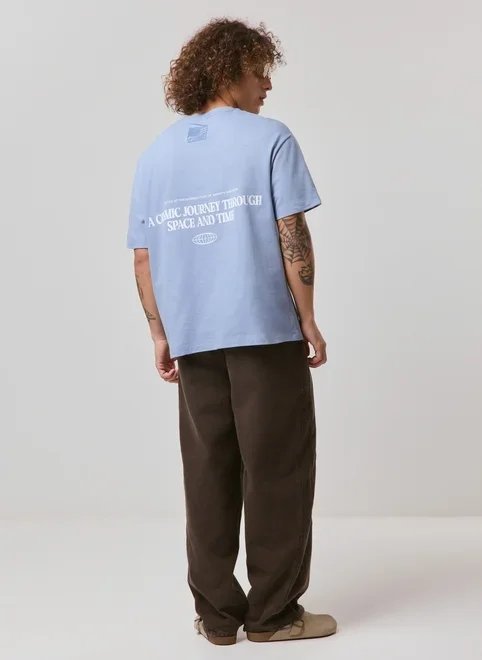 camiseta relaxed malhão com estampa camiseta relaxed malhão com estampa