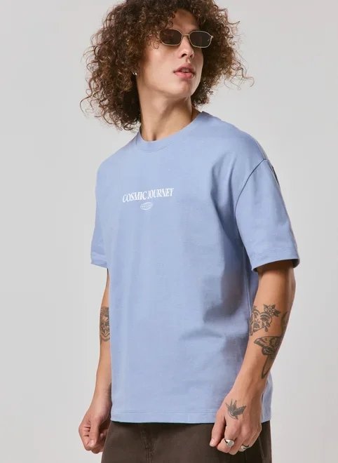 camiseta relaxed malhão com estampa camiseta relaxed malhão com estampa