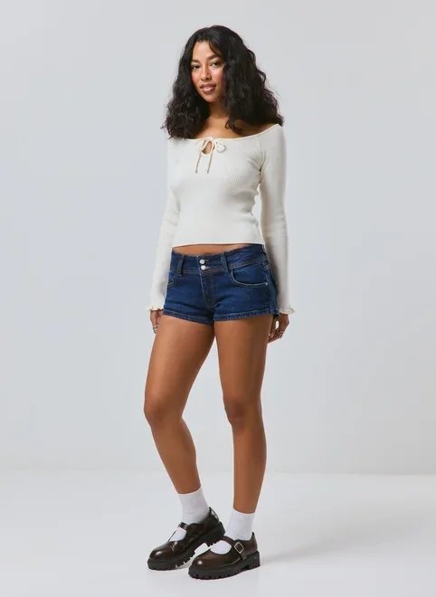 short jeans cintura baixa vintage short jeans cintura baixa vintage