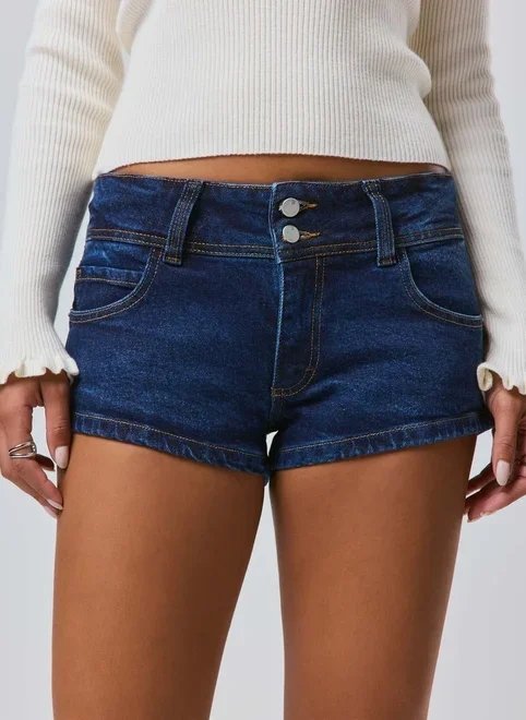 short jeans cintura baixa vintage short jeans cintura baixa vintage