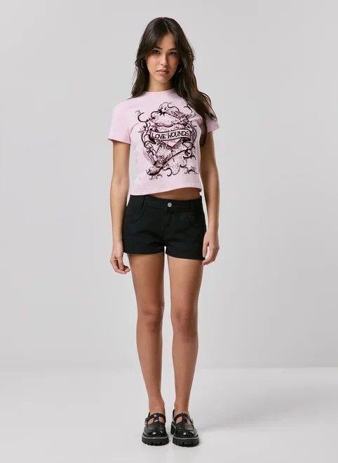 camiseta estampada love wonds camiseta estampada love wonds