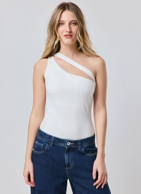 body um ombro só em viscose body um ombro só em viscose