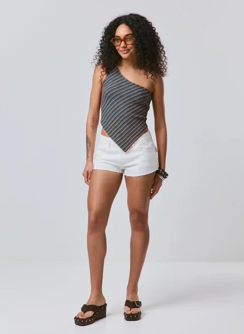 micro short jeans barra desfiada micro short jeans barra desfiada