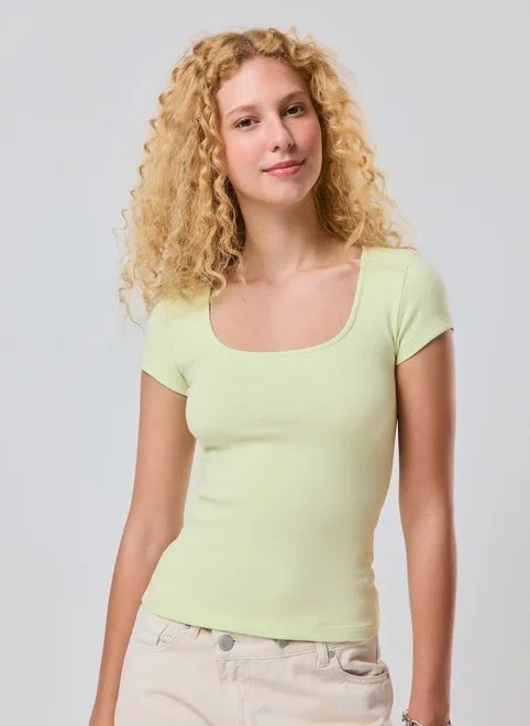 blusa básica ribana blusa básica ribana