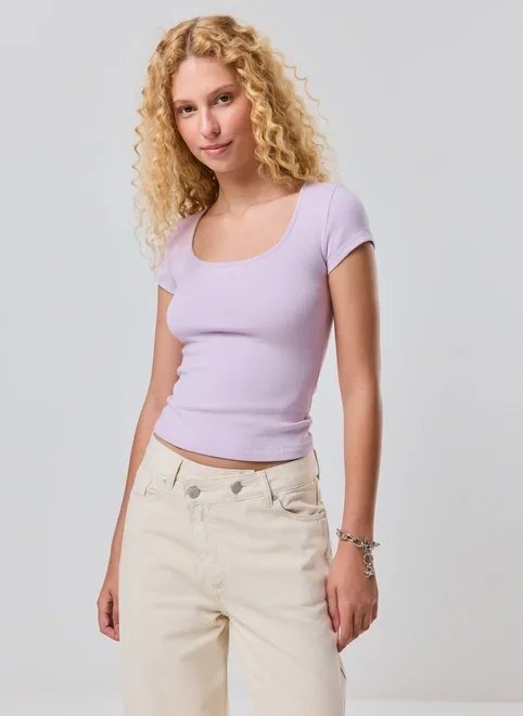 blusa básica ribana blusa básica ribana