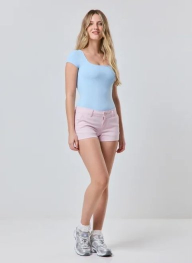 Micro Short Color Cintura Baixa Youcom