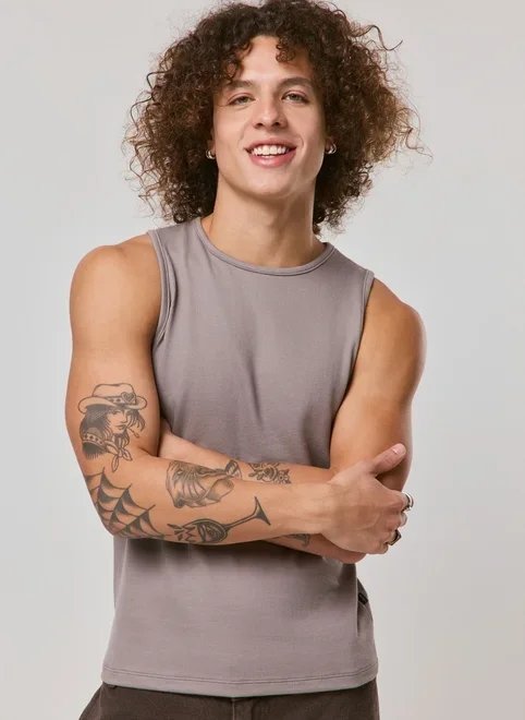 muscle tee em ribana muscle tee em ribana