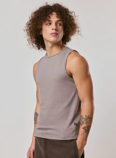 muscle tee em ribana muscle tee em ribana