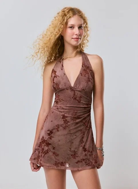vestido em veludo devorê vestido em veludo devorê