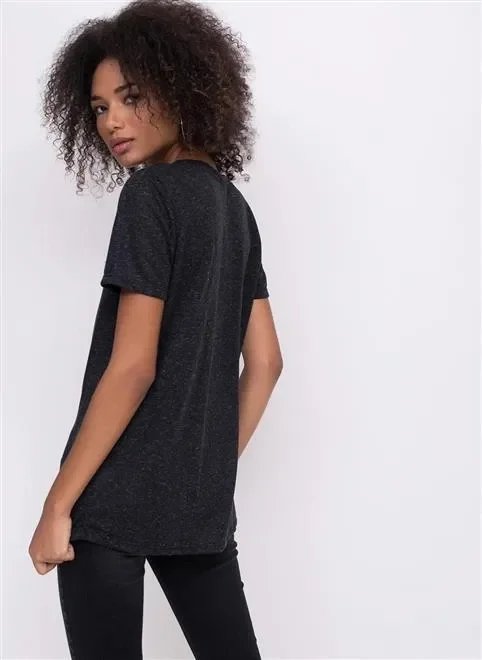 blusa tb eco lettring foil blusa tb eco lettring foil