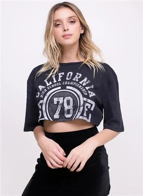 blusa ampla cropped silk college blusa ampla cropped silk college