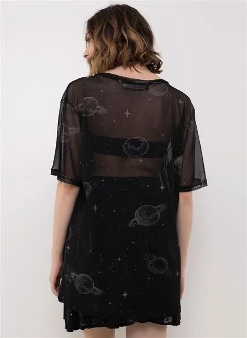 camiseta tule planetas camiseta tule planetas