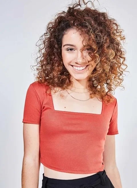 blusa cropped decote quadrado blusa cropped decote quadrado