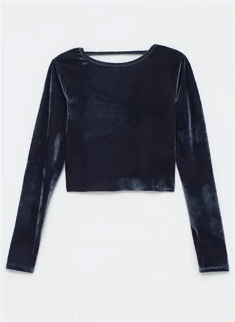 blusa ml veludo costas blusa ml veludo costas