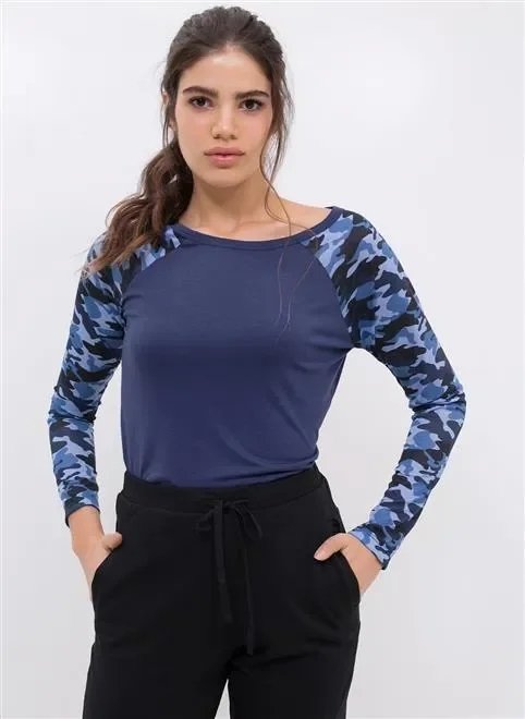 blusa tb ml estampada camuflado blusa tb ml estampada camuflado