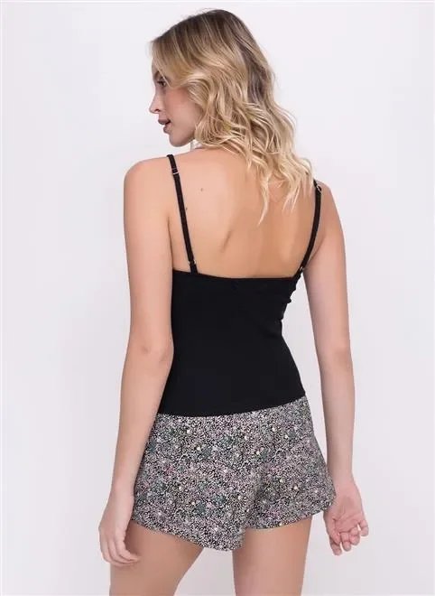 blusa alcinha canelada cropped blusa alcinha canelada cropped