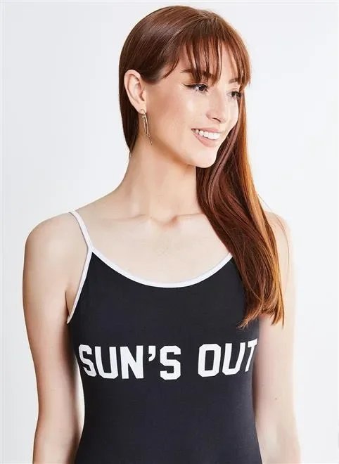 body lettering sun's out body lettering sun's out