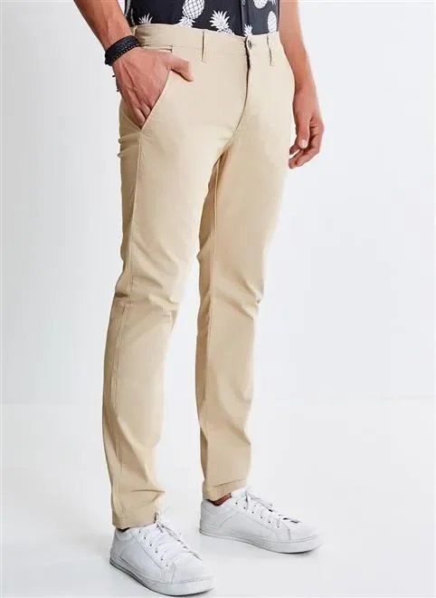 calça skinny em sarja caqui calça skinny em sarja caqui