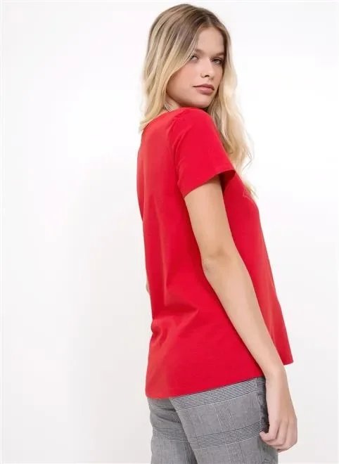 blusa alongada pisa menos vermelha blusa alongada pisa menos vermelha