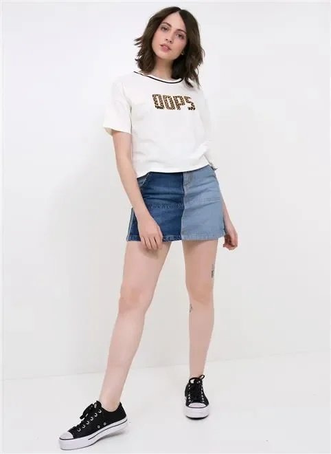 blusa lettering oops oncinha blusa lettering oops oncinha