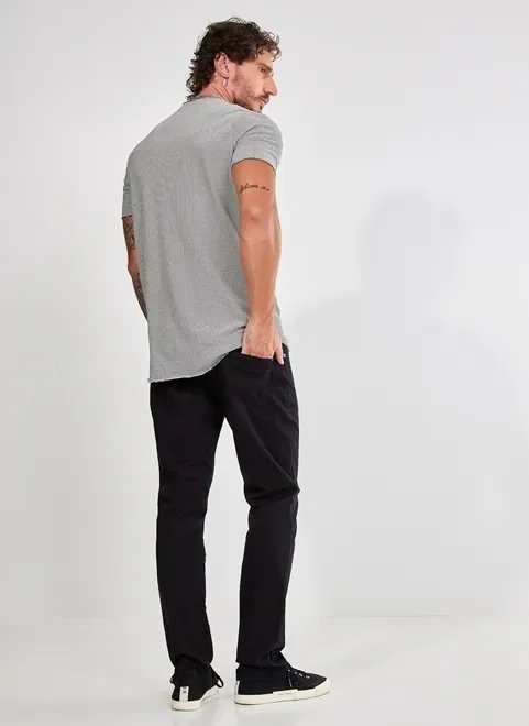 calça skinny básica em sarja calça skinny básica em sarja