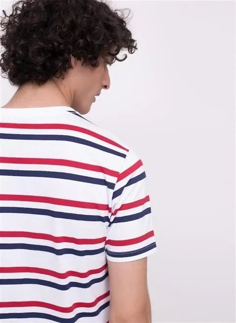 camiseta listras navy camiseta listras navy