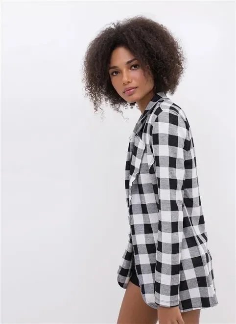 blazer alongado xadrez blazer alongado xadrez