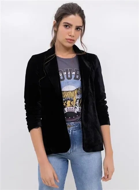 blazer veludo blazer veludo