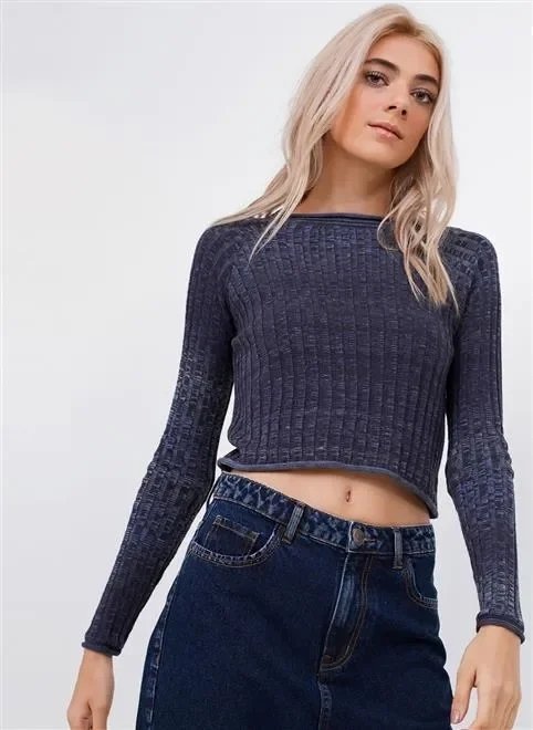 blusa cropped canelada blusa cropped canelada