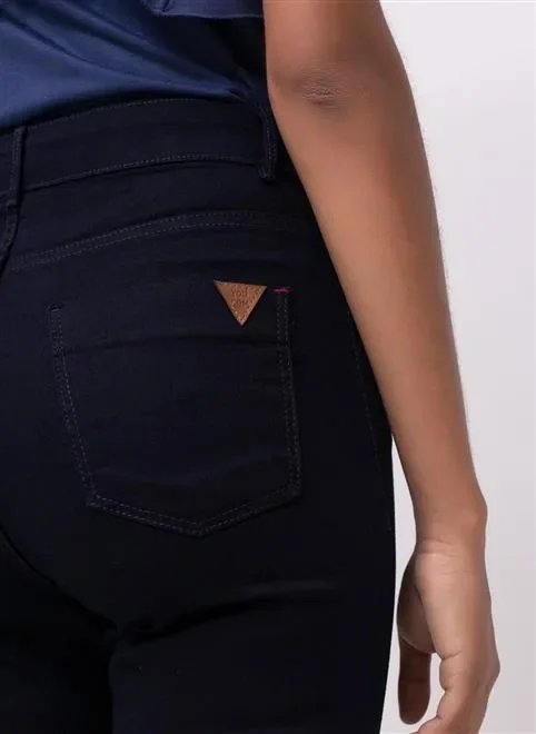calça cigarrete cintura alta em jeans calça cigarrete cintura alta em jeans