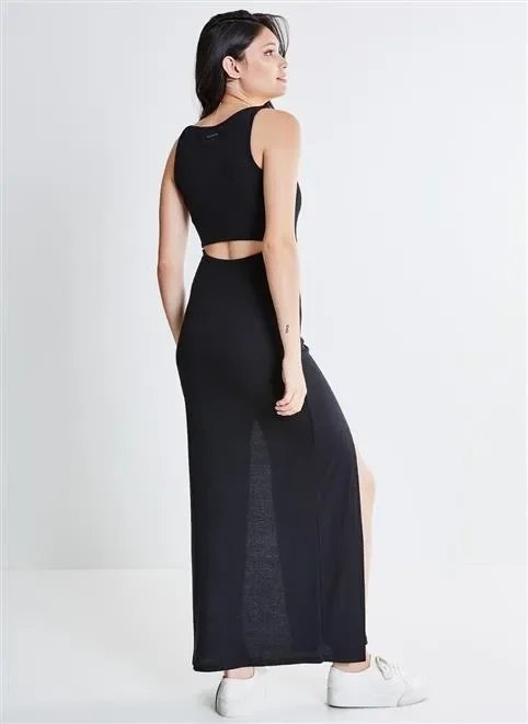 vestido longo com fendas vestido longo com fendas