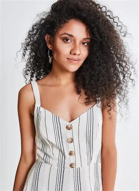 macacão eco listrado macacão eco listrado