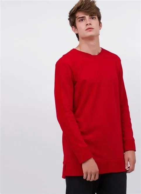 moletom alongado básico moletom alongado básico