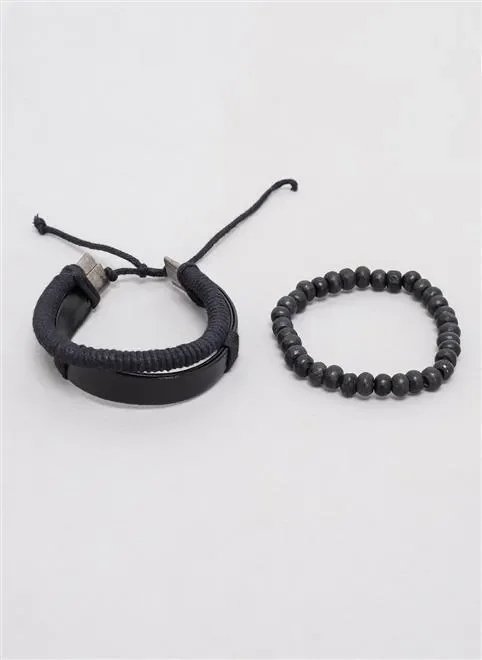 kit pulseiras pretas kit pulseiras pretas