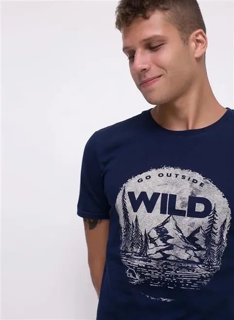 camiseta go outside wild camiseta go outside wild
