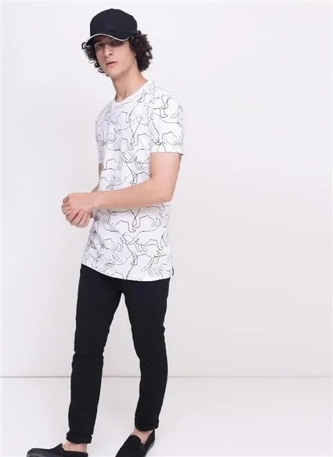 camiseta full print lobos camiseta full print lobos