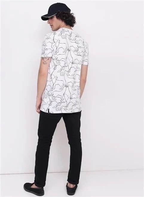 camiseta full print lobos camiseta full print lobos