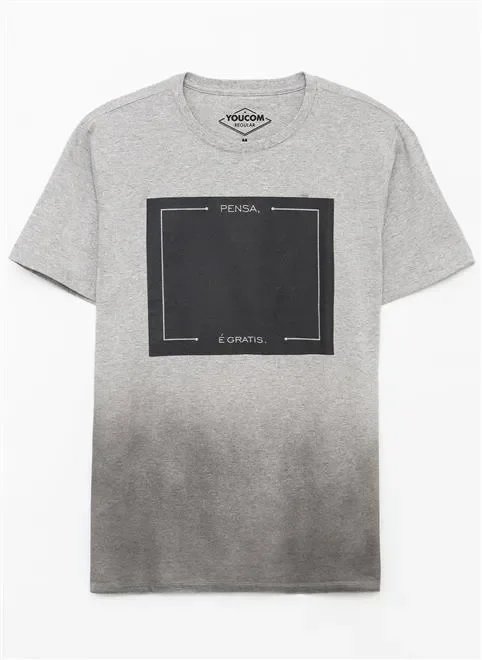 camiseta pensa e gratis spray preto camiseta pensa e gratis spray preto