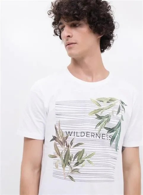 camiseta table wildrness listras folhas camiseta table wildrness listras folhas