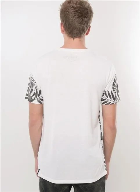 camiseta folhagem camufl lat linho camiseta folhagem camufl lat linho