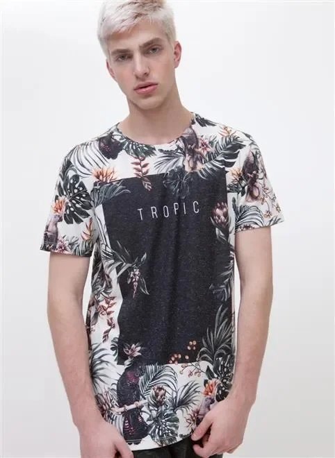camiseta full calopsita estampa tropic camiseta full calopsita estampa tropic