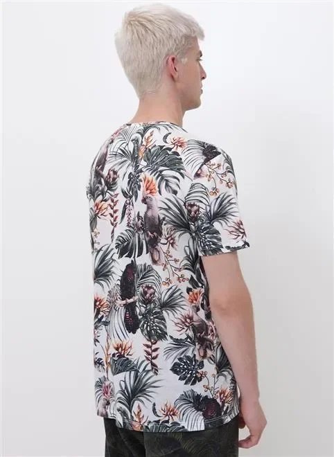 camiseta full calopsita estampa tropic camiseta full calopsita estampa tropic