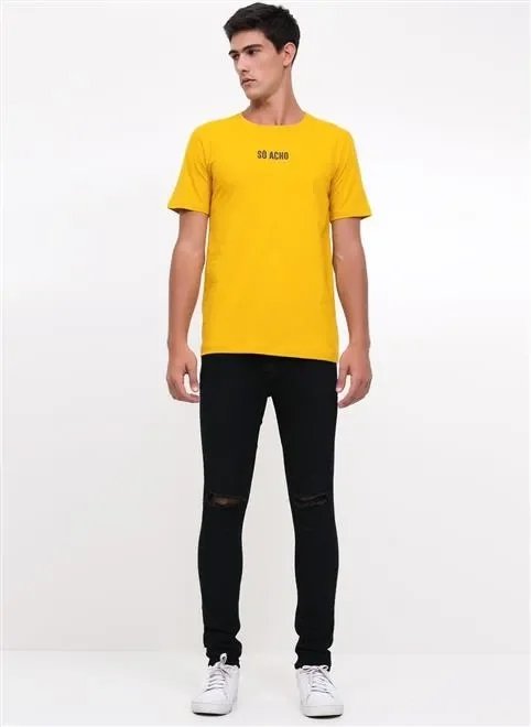camiseta amarela só acho camiseta amarela só acho